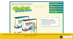 Desktop Screenshot of glauben-entdecken.net