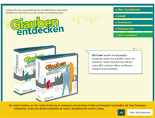 Tablet Screenshot of glauben-entdecken.net